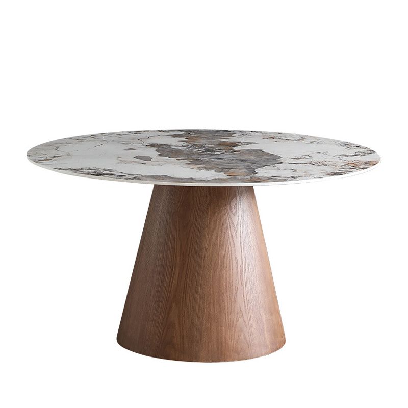 Modern 1/4/5/7 Pieces Dining Sintered Stone Dining Table Set for Kitchen with Wood Legs Clearhalo 'Dining Room Sets' 'Dining Tables & Seating' 'dining_room_set' 'furn' 'furn_dining_room_set' 'Furniture' 'furniture_dining_room_set' 'Kitchen & Dining Furniture' 'kitchen&dining_furn' 'kitchen' 1200x1200_31bf5333-0a54-4742-9ed0-7befba44bfc0