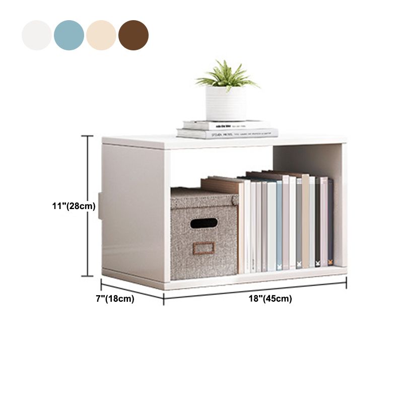 Open Back Modern Style Bookshelf 18 "l Ingenieur Holzbuchhandel für Heimbüro