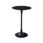 Industrial Metal Bar Table Faux Marble 27.56" Round Top Indoor Bistro Table Clearhalo 'Bar Furniture' 'Bar Tables' 'bar_tables' 'furn' 'furn_bar_tables' 'Furniture' 'furniture_bar_tables' 'Kitchen & Dining Furniture' 'kitchen&dining_furn' 'kitchen' 1200x1200_31c40215-1793-4ef6-8d5c-d4d33e362171