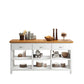 Modern Simple Home Dining Kitchen Island Tafel rechthoekige voorbereidingstafel