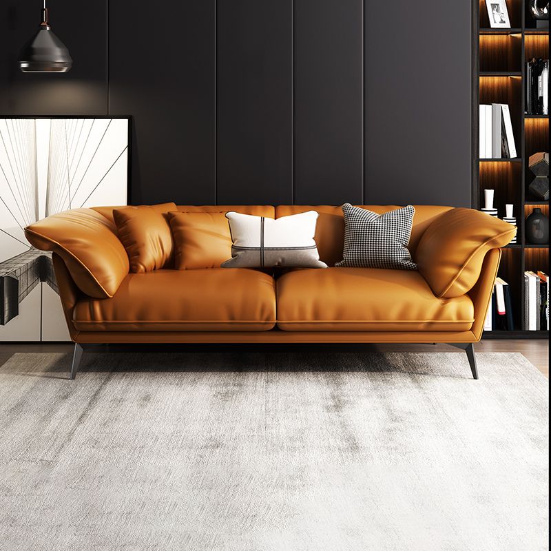 30.71" H Modern Pillow Top Arm Sofa with Cushion Back for Living Room, Apartment Clearhalo 'furn' 'furn_sofas' 'Furniture' 'furniture_sofas' 'kitchen' 'kitchen_sofas' 'Living Room Furniture' 'Sofa' 'sofas' 1200x1200_31c7a470-9fc6-435e-965c-a19b0c3b015c