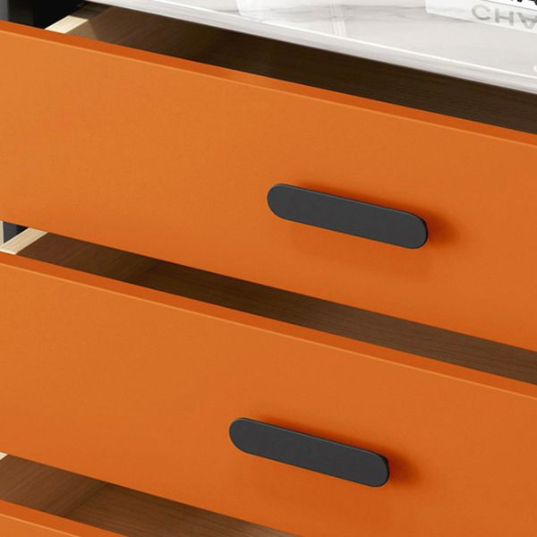 24" Wide Engineered Wood Sideboard Modern Stone Countertop Dining Buffet with Drawer Clearhalo 'buffet_sideboard' 'Buffets & Sideboards' 'Furniture' 'furniture_buffet_sideboard' 'Kitchen & Dining Furniture' 1200x1200_31c7b28c-9f2c-4d96-82b1-974270ab0746