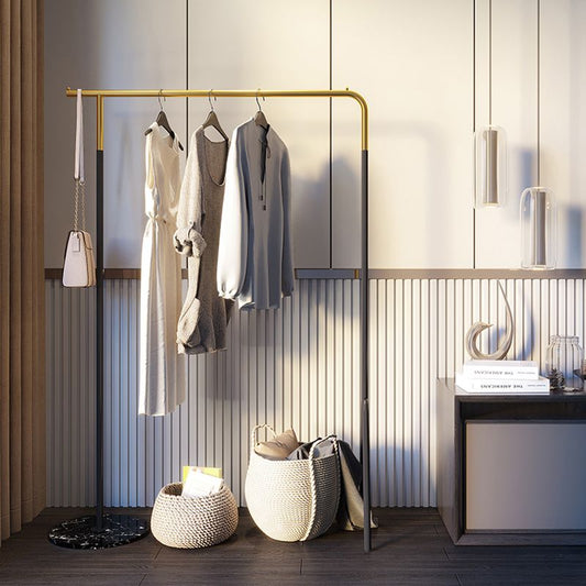 Rack de manteaux en métal contemporain créatif libre debout libre pour la chambre à coucher
