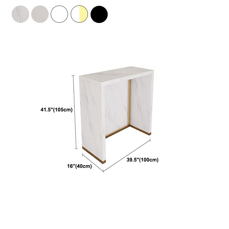 Tavolo da pranzo in pietra rettangolare tavolo da pranzo industriale con base di piedistallo