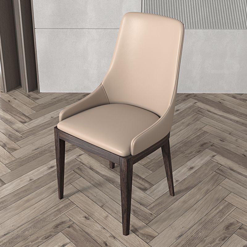 Sala da pranzo Contemporanea in legno finto imbottito braccio da pranzo