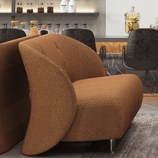 Contemporary Sofa Stain Resistant Armless Settee for Living Room