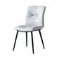 Industrial Indoor Side Chair Solid Back Metal Upholstered Dining Room Chair Clearhalo ' kitchen&dining_furn' 'Dining Chairs' 'Dining Tables & Seating' 'dining_chair' 'furn' 'furn_dining_chair' 'Furniture' 'furniture_dining_chair' 'Kitchen & Dining Furniture' 'kitchen' 1200x1200_31d5e301-9dde-48d1-b3dd-364ef544d965