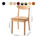 Scandinavian Rubberwood Open Back Side Chair Natural Wood Dining Chair Clearhalo ' kitchen&dining_furn' 'Dining Chairs' 'Dining Tables & Seating' 'dining_chair' 'furn' 'furn_dining_chair' 'Furniture' 'furniture_dining_chair' 'Kitchen & Dining Furniture' 'kitchen' 1200x1200_31da0c5b-2814-4bf2-9213-f11a5912f6a6