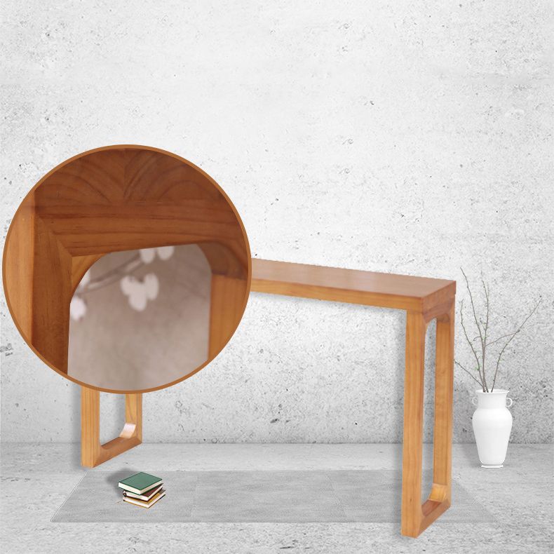 Moderne moderne rechthoekige console-accenttabel Antieke afwerking Console Sofa-tabel