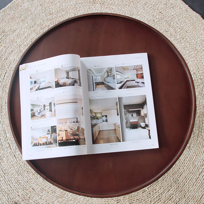 Scandinavian Solid Wood Round Pedestal Living Room Side End Table Clearhalo 'Coffee & Accent Tables' 'End & Side Tables' 'end_side_tables' 'furn' 'furn_end_side_tables' 'Furniture' 'Living Room Furniture' 1200x1200_31dcae77-bb47-44bb-947f-702a92598042