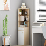 Modern Accent Chest with Drawer Rectangle Water Proof Chest with 1 Door