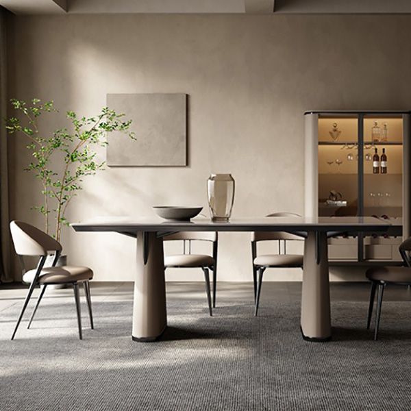 Sedia da pranzo moderna cucina interna aperta sedia da pranzo