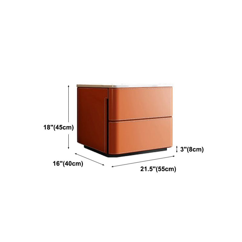 Tavolo di sideboard in pietra con cassetti in legno massiccio e deposito per soggiorno