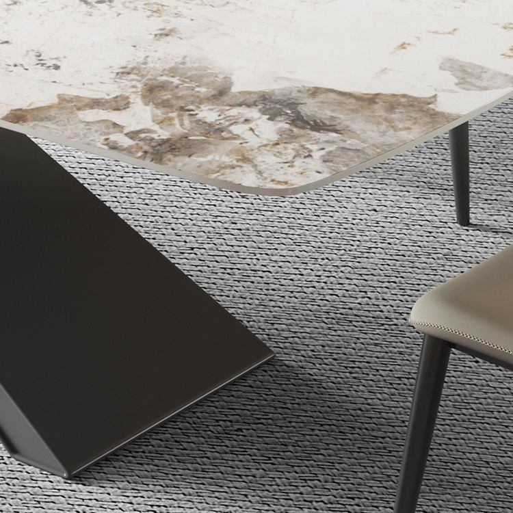 Juego de mesa rectangular contemporáneo, juego de comedor de 1/2/4/5/6/7 piezas para uso doméstico