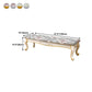 13.8" W Victorian Wood Seating Bench Cushioned Entryway Bench Clearhalo 'Benches' 'Chairs & Seating' 'furn' 'furn_benches' 'Furniture' 'Living Room Furniture' 1200x1200_31e7447f-b7e2-4750-a093-49ca47cee875