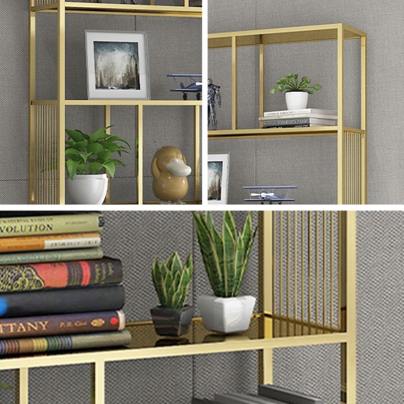 Scandinave Rectangle Bibshelf Office Metal Etagere Bibliothèque