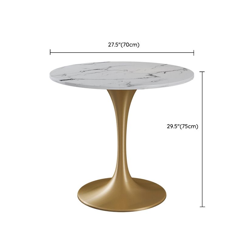 Modern Style Sintered Stone Dining Table Set White 1/2/4/5 Pieces Dining Set for Home Use Clearhalo 'Dining Room Sets' 'Dining Tables & Seating' 'dining_room_set' 'furn' 'furn_dining_room_set' 'Furniture' 'Kitchen & Dining Furniture' 1200x1200_31eadc17-1525-4cc7-889f-d8e377786dc1