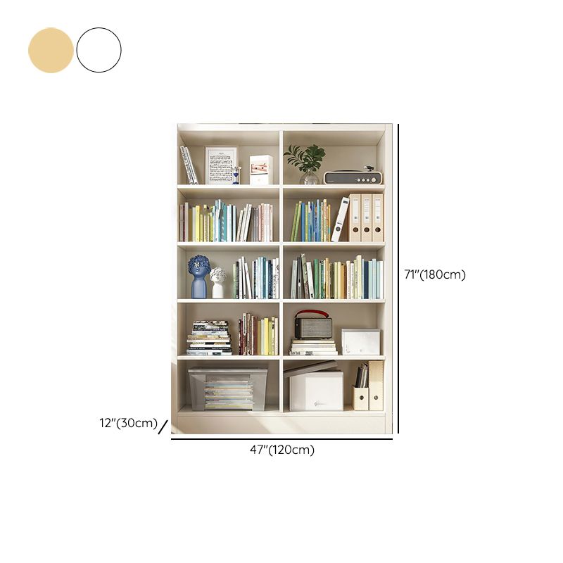 Bibliothèque standard à l'arrière fermé Scandinave Biber en bois d'ingénierie