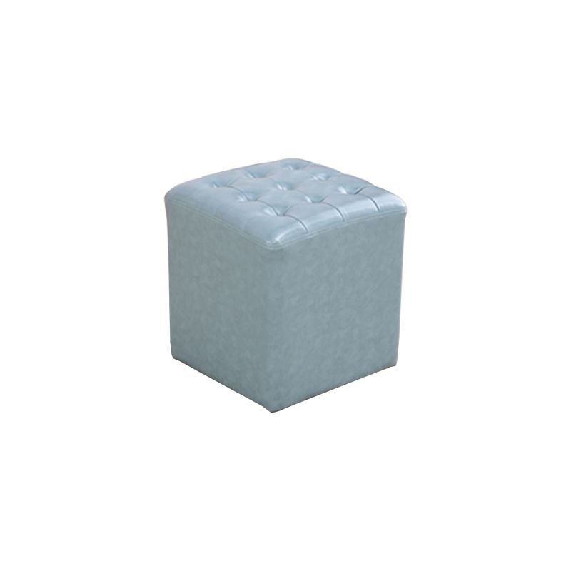 Modern Dark Brown Cube Solid Color Square Leather for Living Room Clearhalo 'furn' 'furn_ottomans_poufs' 'Furniture' 'Living Room Furniture' 'Ottomans & Poufs' 'ottomans_poufs' 1200x1200_31ebc199-e5da-400a-ab24-4f897149602c