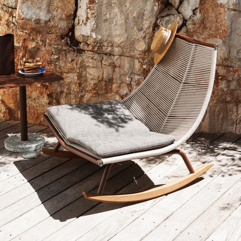 Traditional Rocking Chair Teak Frame Wing Chair Back Indoor Rocking Chair Clearhalo 'Chairs & Seating' 'furn' 'furn_rocking_chairs' 'Furniture' 'Living Room Furniture' 'Rocking Chairs' 'rocking_chairs' 1200x1200_31f28563-fc10-4069-becd-54351b953a52