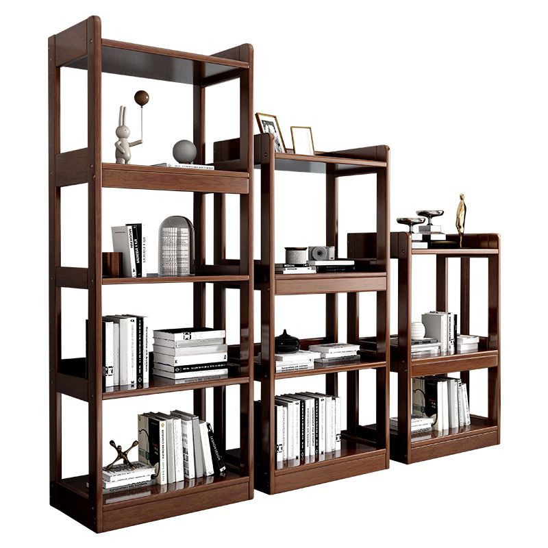 Modern Open Back Standard Bookshelf Wooden Bookcase With Shelves Clearhalo 'Bookcases' 'furn' 'furn_bookcases' 'Furniture' 'Office Furniture' 1200x1200_31f81fd9-a34c-4d70-9b0a-6ae074ef03b3