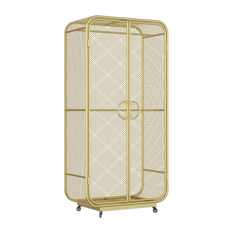 Armadio in metallo camera da letto Armadio rettangolare del guardaroba rettangolare