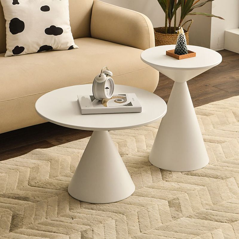 Contemporary Corner Table Round Pedestal Solid Wood Accent Side Table Clearhalo 'Coffee & Accent Tables' 'End & Side Tables' 'end_side_tables' 'furn' 'furn_end_side_tables' 'Furniture' 'Living Room Furniture' 1200x1200_31fcf4ce-e885-48b9-80f6-bb772a4b3503