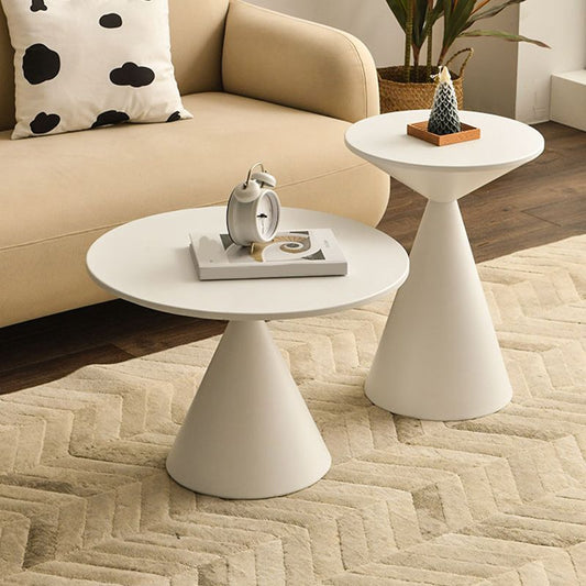 Contemporary Corner Table Round Pedestal Solid Wood Accent Side Table Clearhalo 'Coffee & Accent Tables' 'End & Side Tables' 'end_side_tables' 'furn' 'furn_end_side_tables' 'Furniture' 'Living Room Furniture' 1200x1200_31fcf4ce-e885-48b9-80f6-bb772a4b3503