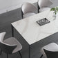 1/4/5/6/7 Pcs Metal Modern Dining Set with Rectangle Table Dinette Set Clearhalo 'Dining Room Sets' 'Dining Tables & Seating' 'dining_room_set' 'furn' 'furn_dining_room_set' 'Furniture' 'furniture_dining_room_set' 'Kitchen & Dining Furniture' 'kitchen&dining_furn' 'kitchen' 1200x1200_31fd10b7-978c-4534-9c4a-482e50af2a5a