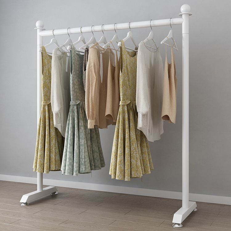 Albero di sala moderna in metallo incorniciato con binario appeso bianco ingressista