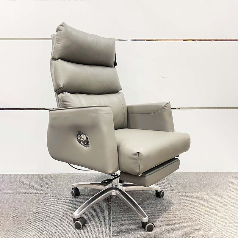 Fauteuil de direction à dossier haut, chaise de bureau réglable contemporaine