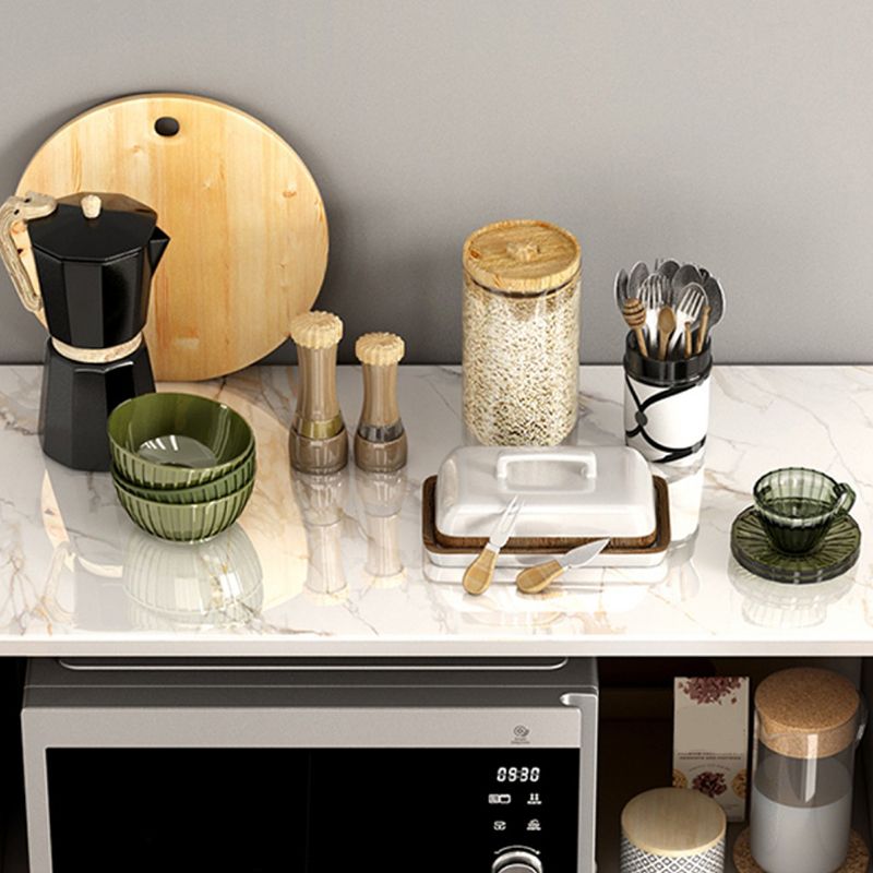 Sideboard a buffet in stile moderno Sideboard in pietra con cassetto e armadi