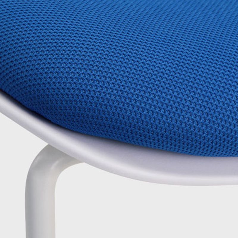 Moderner 31,89-Zoll-Arbeitsstuhl Ergonomischer Bürostuhl ohne Armlehnen