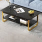 Modern Style Wooden Table with Rectangular Storage Rack Coffee Table Clearhalo 'Coffee & Accent Tables' 'Coffee Tables' 'coffee_tables' 'furn' 'furn_coffee_tables' 'Furniture' 'Living Room Furniture' 1200x1200_320edb02-f2a8-4bc3-91fa-bd35c6d3a04f