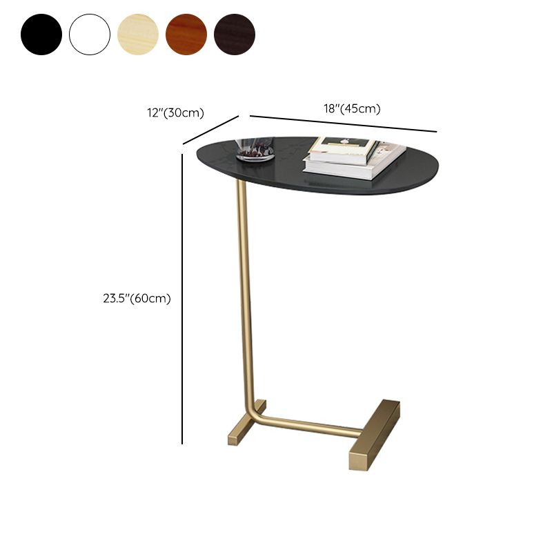 23.6inch Tall Modern C Corner Table Solid Wood Side End Table Clearhalo 'Coffee & Accent Tables' 'End & Side Tables' 'end_side_tables' 'furn' 'furn_end_side_tables' 'Furniture' 'Living Room Furniture' 1200x1200_32114f1b-d09e-44d1-b8e2-cbe19ab9b8d1