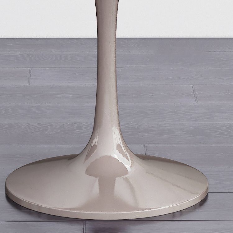 Ensemble de restauration ronde avec des chaises arrière solides 1/2/3 PCS PCES TOP DINETTE POUR CUISINE