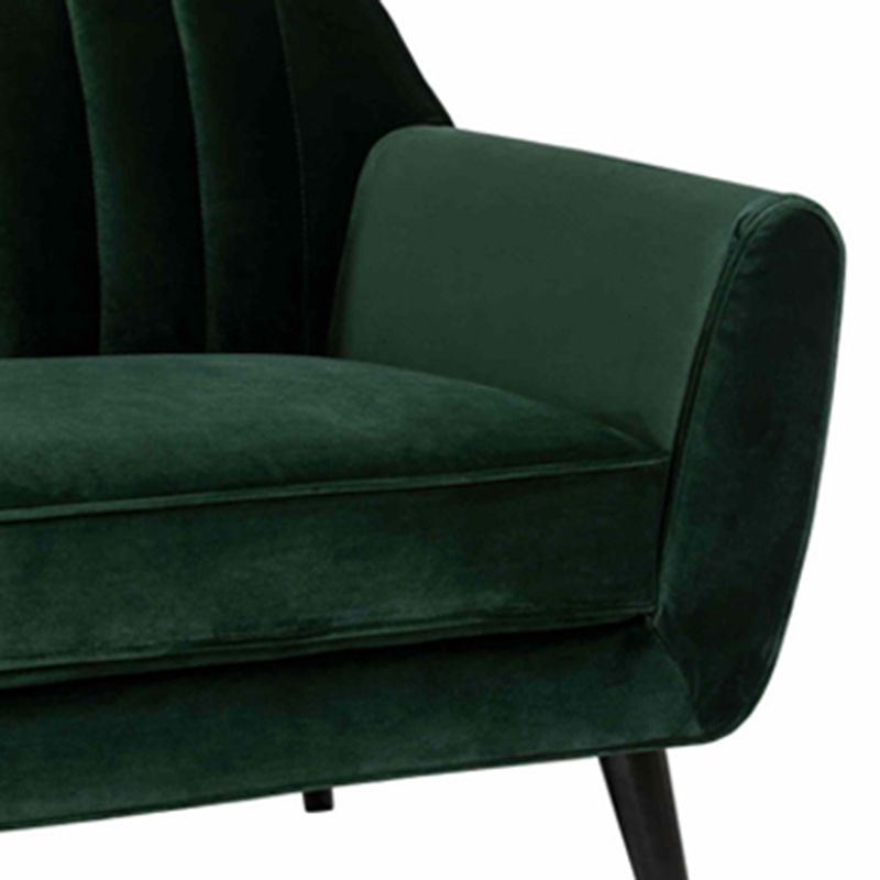 33.4 "Hフレアアームソリッドカラーリビングルーム用のベルベット標準ソファ