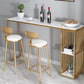 Glam Table and Stool 1/2/3 Pieces Pub Table Set for Dining Room Clearhalo 'Bar Furniture' 'furn' 'furn_home_bar_bar_sets' 'Furniture' 'Home Bars & Bar Sets' 'home_bar_bar_sets' 'Kitchen & Dining Furniture' 1200x1200_3215b447-d31d-4d83-aefe-aad1461ad349