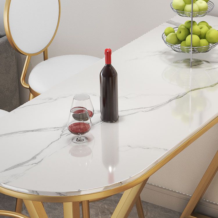 1/2/3/5 Stuks Luxe Onregelmatige Vorm Pub Tafelset Gesinterde Stenen Top Bistro Tafelset