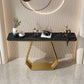 Tavolo di divano console con console antichi console console glam rettangolare