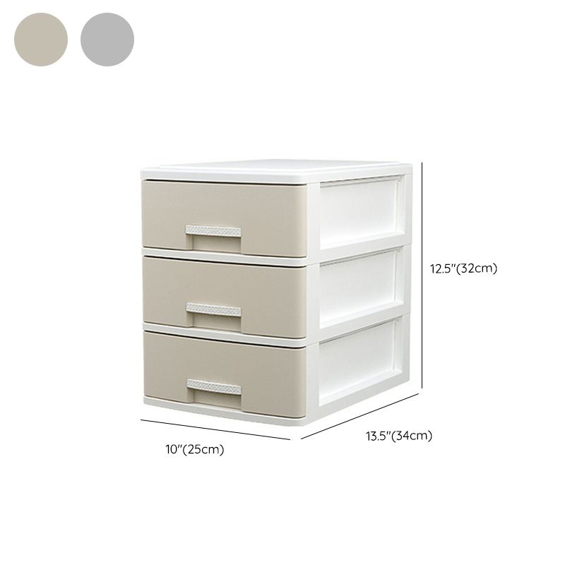 Lateral Plastic Filing Cabinet Contemporary Filing Cabinet with Drawers for Home Office