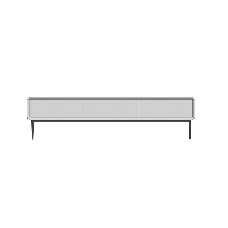 White TV Media Console Contemporary TV Stand Console with Drawers Clearhalo 'furn' 'furn_tv_stands_entertainment_centers' 'Furniture' 'Living Room Furniture' 'TV Stands & Entertainment Centers' 'TV Stands & Media Storage Furniture' 'tv_stands_entertainment_centers' 1200x1200_321dcbba-fa57-4147-b00e-d2500356806f