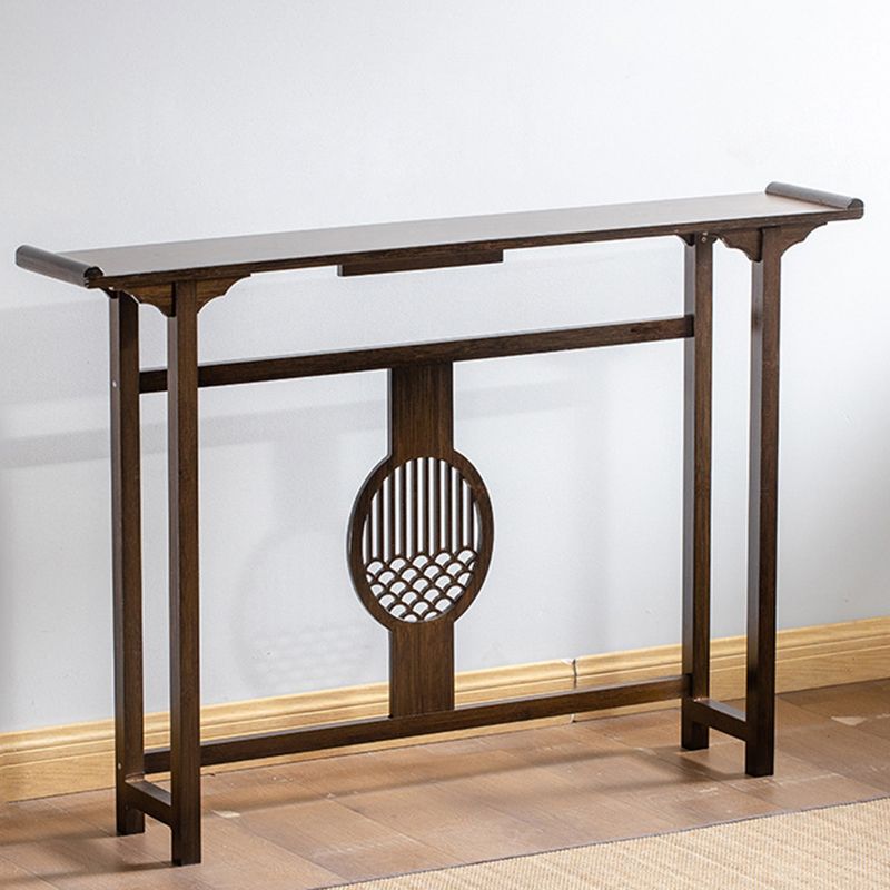 Tavolo della console moderna della metà del secolo tavolo da rettangolo di rettangolo