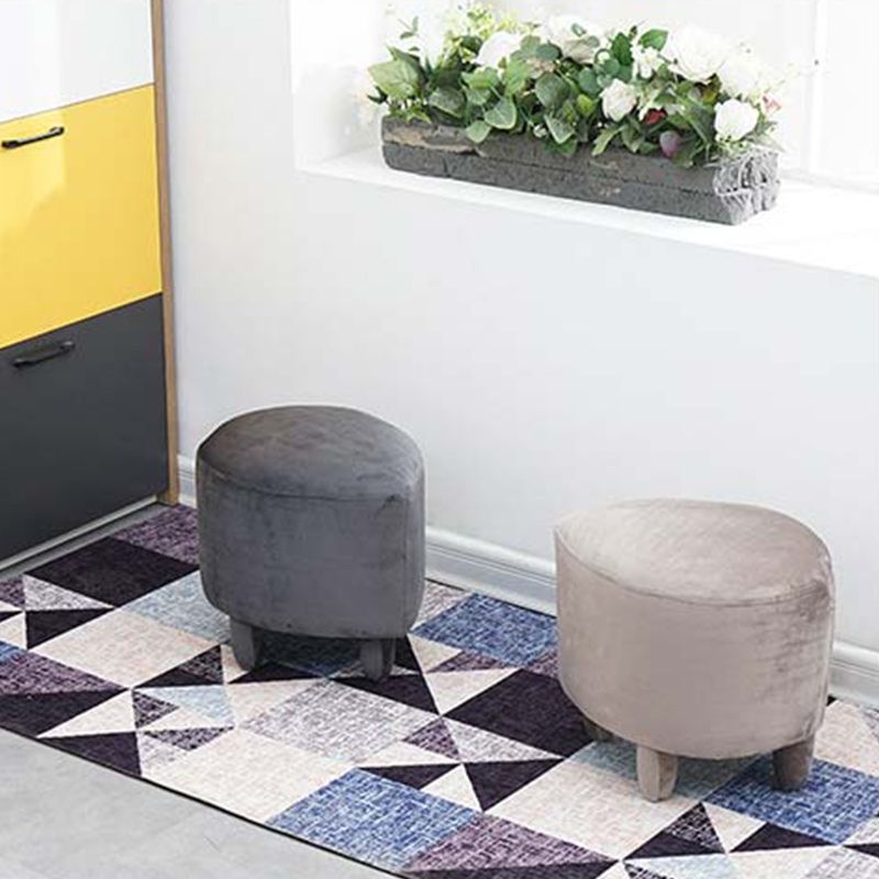 Modern Leaves Standard Solid Color Tear Resistant Standard for Living Room Clearhalo 'furn' 'furn_ottomans_poufs' 'Furniture' 'Living Room Furniture' 'Ottomans & Poufs' 'ottomans_poufs' 1200x1200_32231825-7139-4074-9c44-aff5c726ff9d