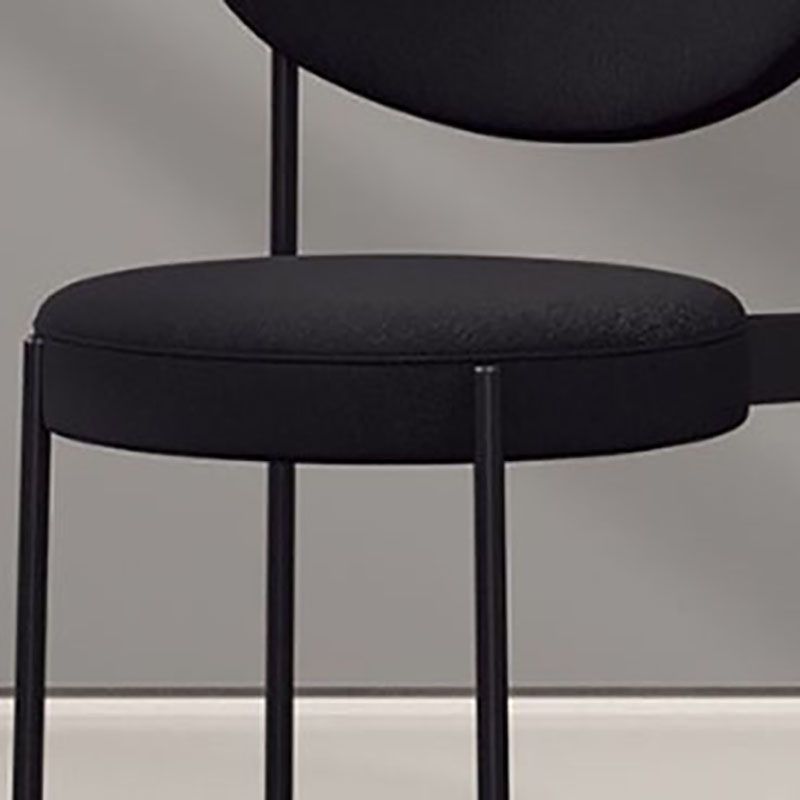 Modern Style Metal Chair Open Back Dining Side Chair with Upholstered Clearhalo 'Dining Chairs' 'Dining Tables & Seating' 'dining_chair' 'furn' 'furn_dining_chair' 'Furniture' 'furniture_dining_chair' 'Kitchen & Dining Furniture' 1200x1200_3225e960-9342-41fc-be83-48c990f097b6