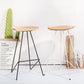 Modern Solid Wood Counter Stool Armless Bar Stool with Footrest Clearhalo 'Bar Furniture' 'Bar Stools' 'bar_stools' 'furn' 'furn_bar_stools' 'Furniture' 'Kitchen & Dining Furniture' 1200x1200_32278464-4c22-4ba8-95df-ca9ed797454e