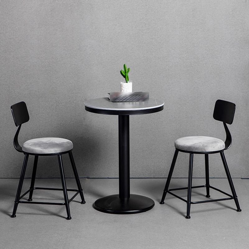 Industrial Bar and Counter Stool Metal Stool with Black Base Clearhalo 'Bar Furniture' 'Bar Stools' 'bar_stools' 'furn' 'furn_bar_stools' 'Furniture' 'furniture_bar_stools' 'Kitchen & Dining Furniture' 1200x1200_322e57a7-8a6c-4ab5-a8f4-76428d9244a9