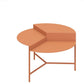 Round Iron Coffee Table 17.71" High 3 Legs Coffee Cocktail Table Clearhalo 'Coffee & Accent Tables' 'Coffee Tables' 'coffee_tables' 'furn' 'furn_coffee_tables' 'Furniture' 'Living Room Furniture' 1200x1200_322e57c8-3af6-4707-961f-8396a0b4ff3f