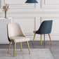 Scandinavian Design Solid Back Armless Dining Chair PU Leather Dining Chairs Clearhalo ' kitchen&dining_furn' 'Dining Chairs' 'Dining Tables & Seating' 'dining_chair' 'furn' 'furn_dining_chair' 'Furniture' 'furniture_dining_chair' 'Kitchen & Dining Furniture' 'kitchen' 1200x1200_3232650e-94cf-4ae4-8439-0e78bc4c205f
