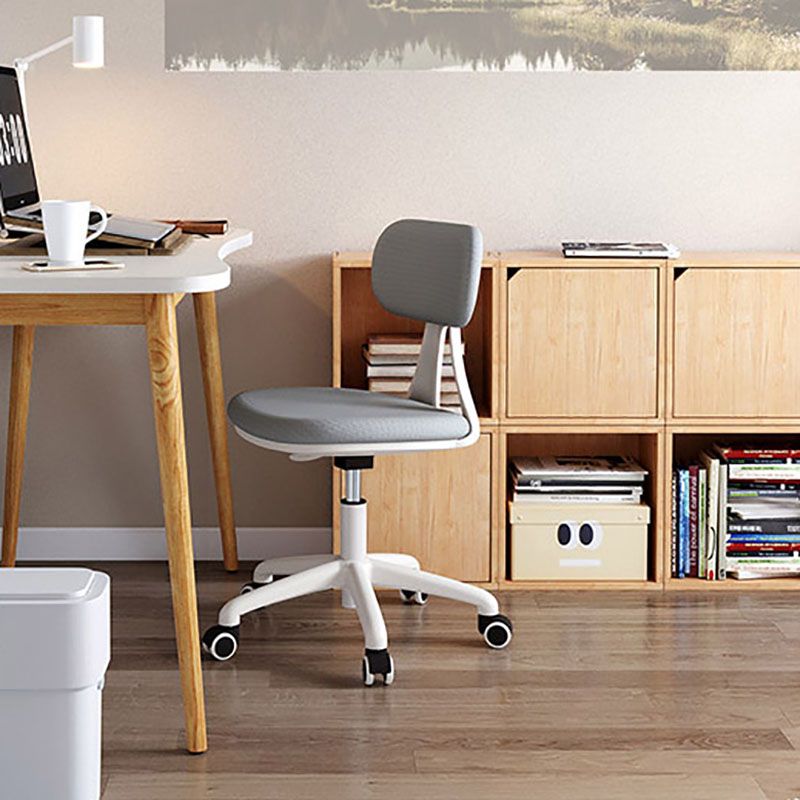 22" Wide Contemporary Office Chair Swivel Upholstered Desk Chair Clearhalo 'furn' 'furn_office_chair' 'Furniture' 'Office Chairs' 'Office Furniture' 'office_chair' 1200x1200_3238060d-0154-413c-bf49-9cff21f0e24f